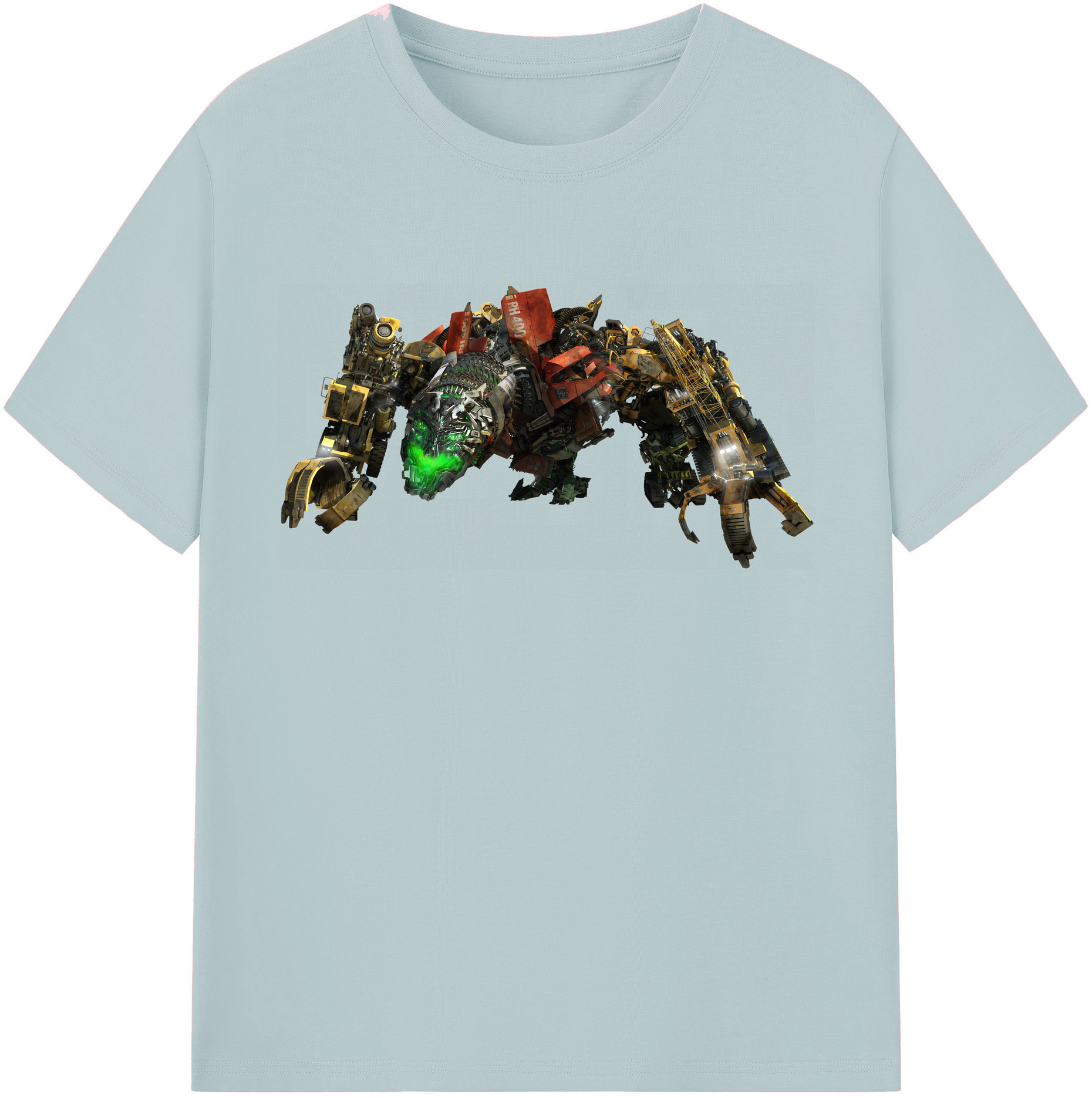（画像用） Transformers トランスフォーマー 綿100％半袖Tシャツ（フロントプリント）